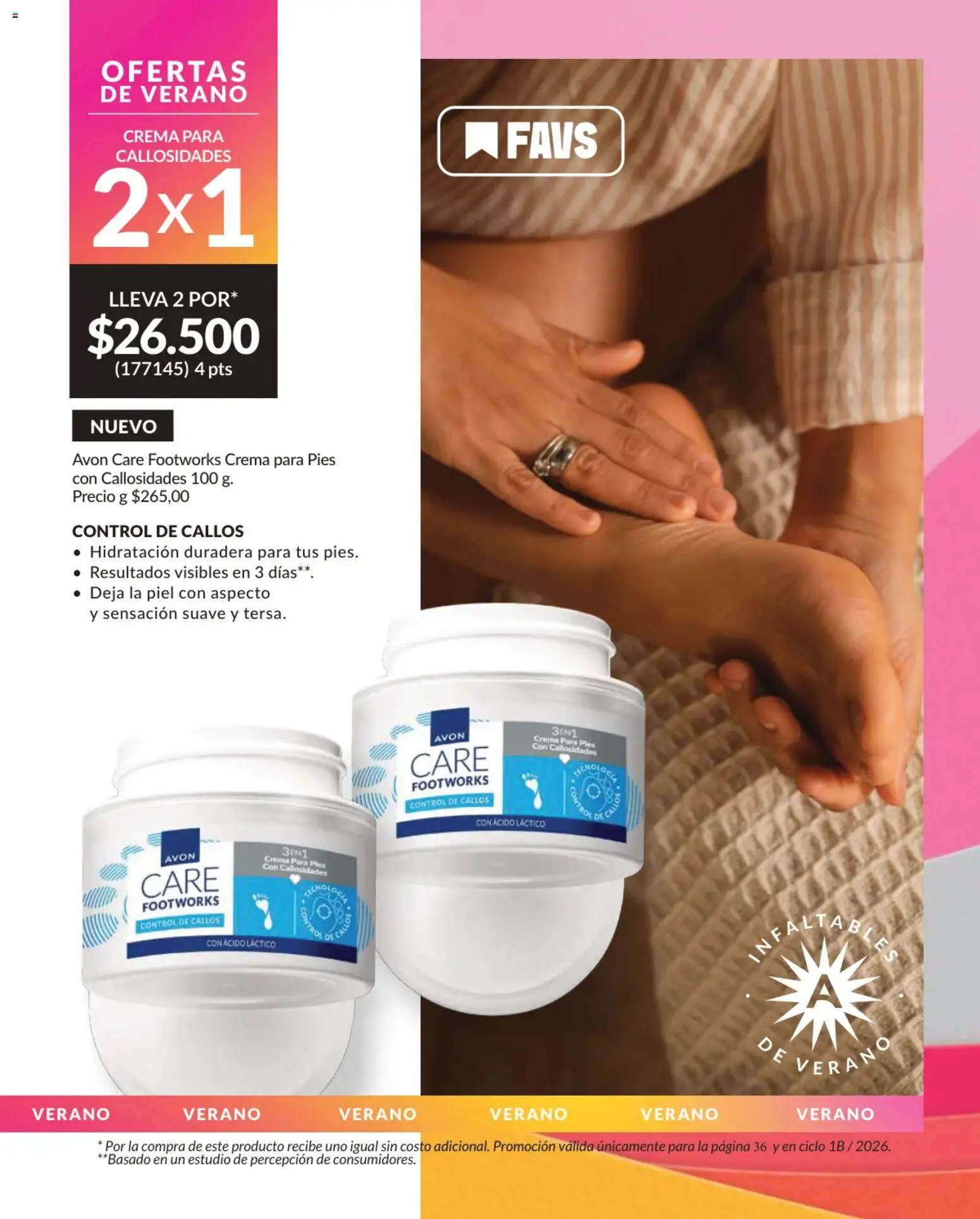 Avon revista - valida desde el 02.01.2026 | Página: 36 | Productos: Crema