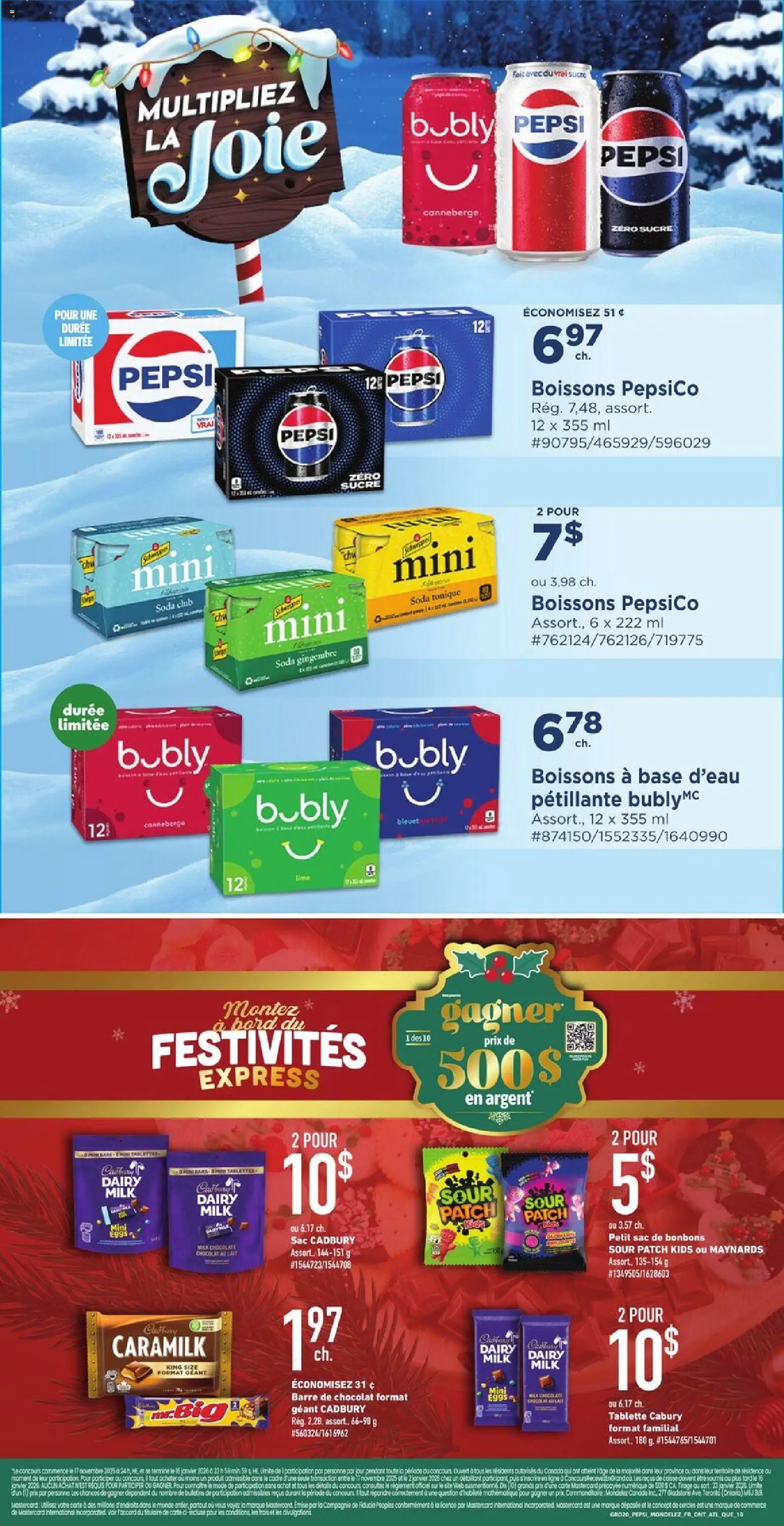 Giant Tiger flyer valid from 17.12.2025 | Page: 15 | Products: Bag, Milk, Chocolate