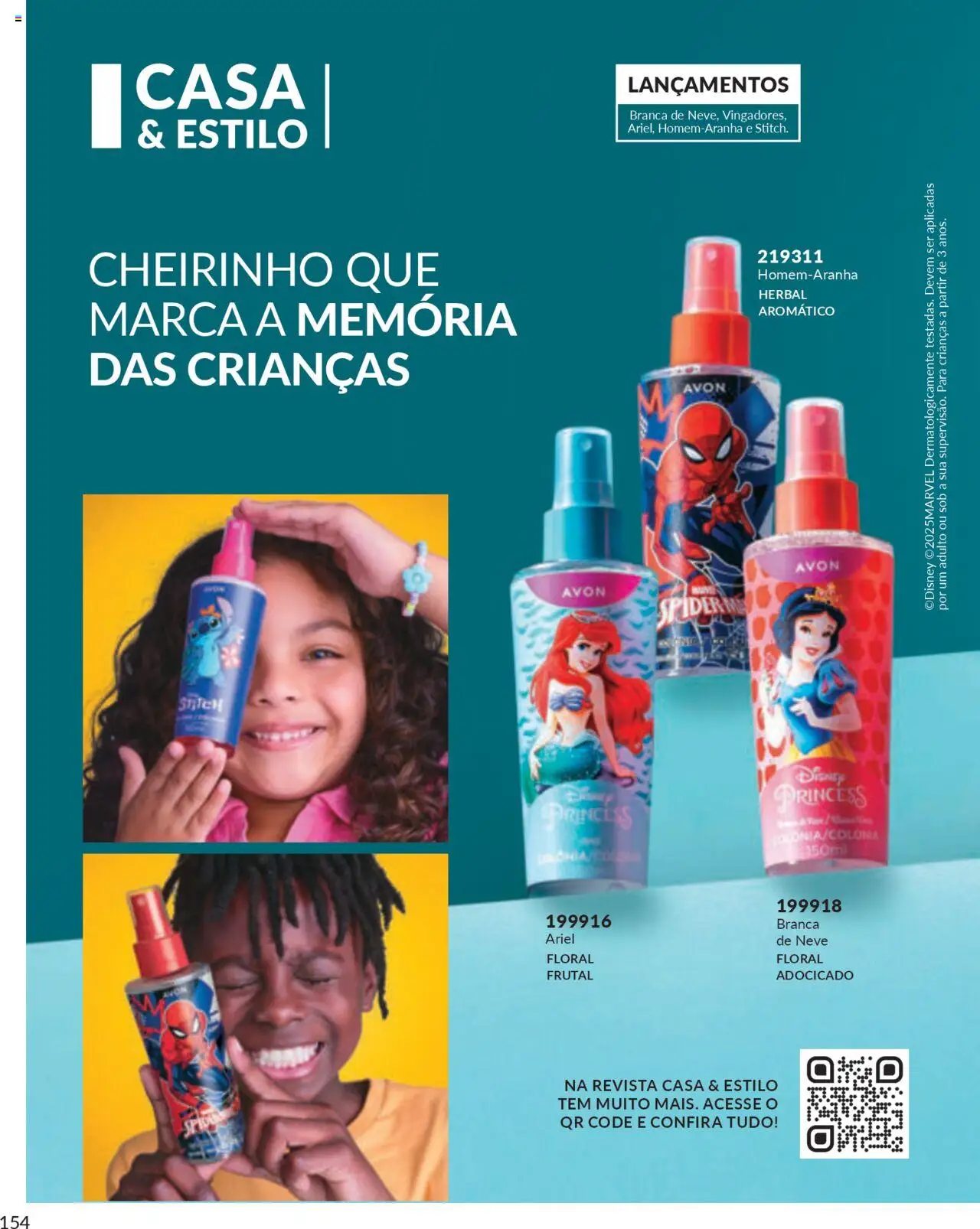 Avon Folheto - válido de 27.09.2025 | Página: 154 | Produtos: Ariel, Revista