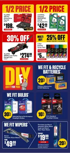 Preview of Supercheap Auto catalogue - valid from 04.03.2026 | Page: 2 | Products: Batteries
