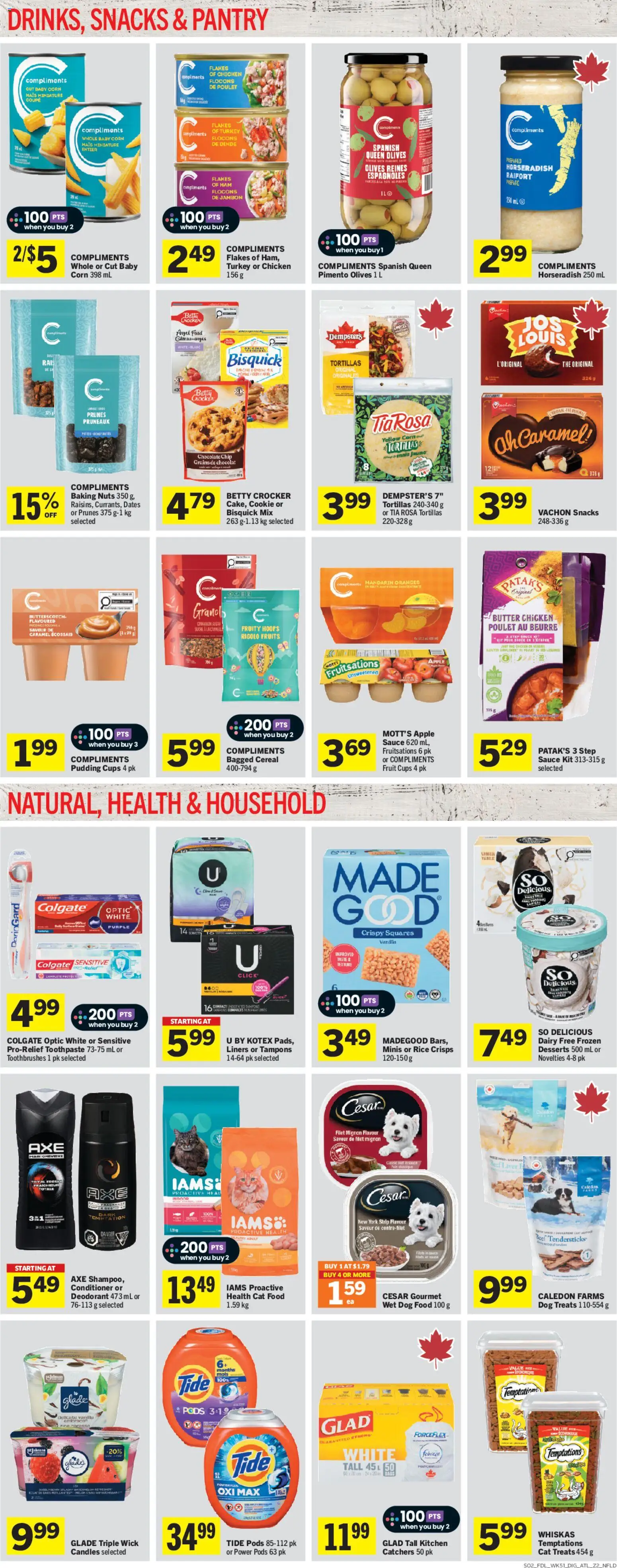 Foodland flyer valid from 16.04.2026 | Page: 8 | Products: Nuts, Conditioner, Deodorant, Chocolate