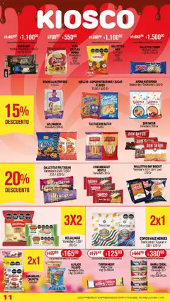 Makro ofertas │ válido desde el 21.08.2025 | Página: 11 | Productos: Copos, Galletitas, Azucar, Semillas