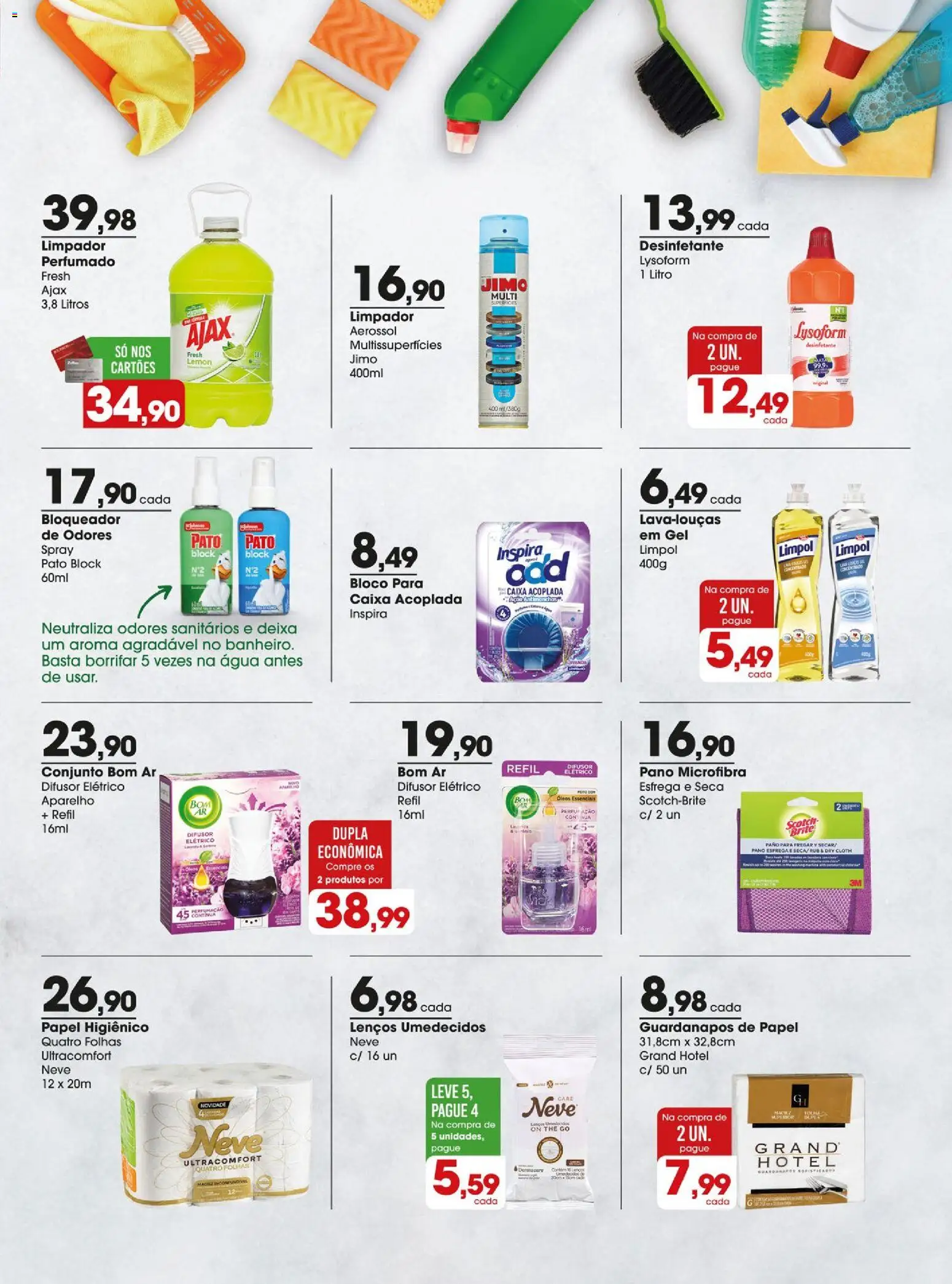 Zaffari Folheto - válido de 02.12.2025 | Página: 19 | Produtos: Difusor, Caixa, Papel higiênico, Desinfetante