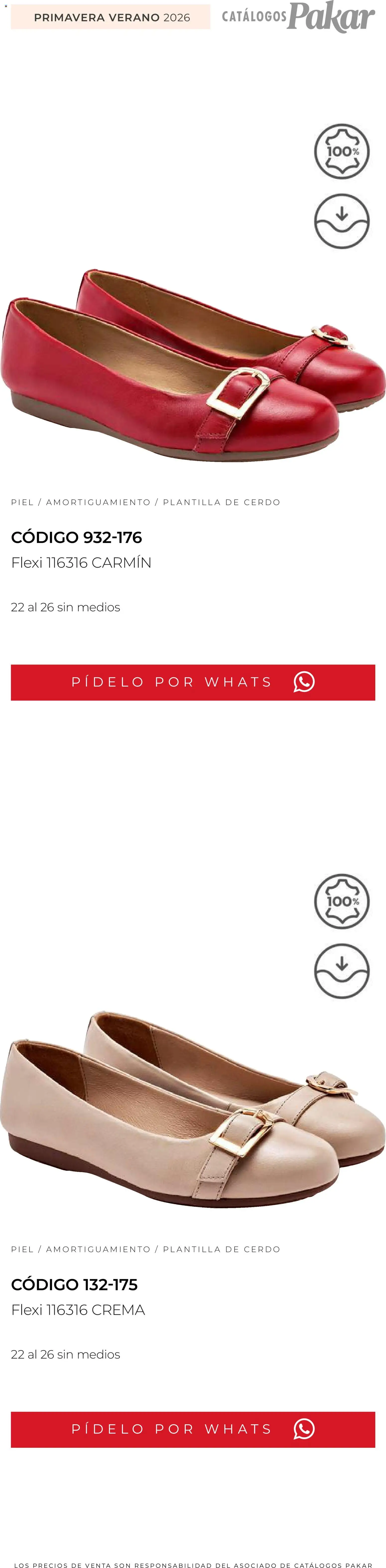 Nuevas ofertas de SC Pakar válidas en toda la República Mexicana desde el 04.03.2026. ¡Encuentra las mejores ofertas en SC Pakar catálogo Flexi PV26! | Página: 64 | Productos: Crema, Cerdo