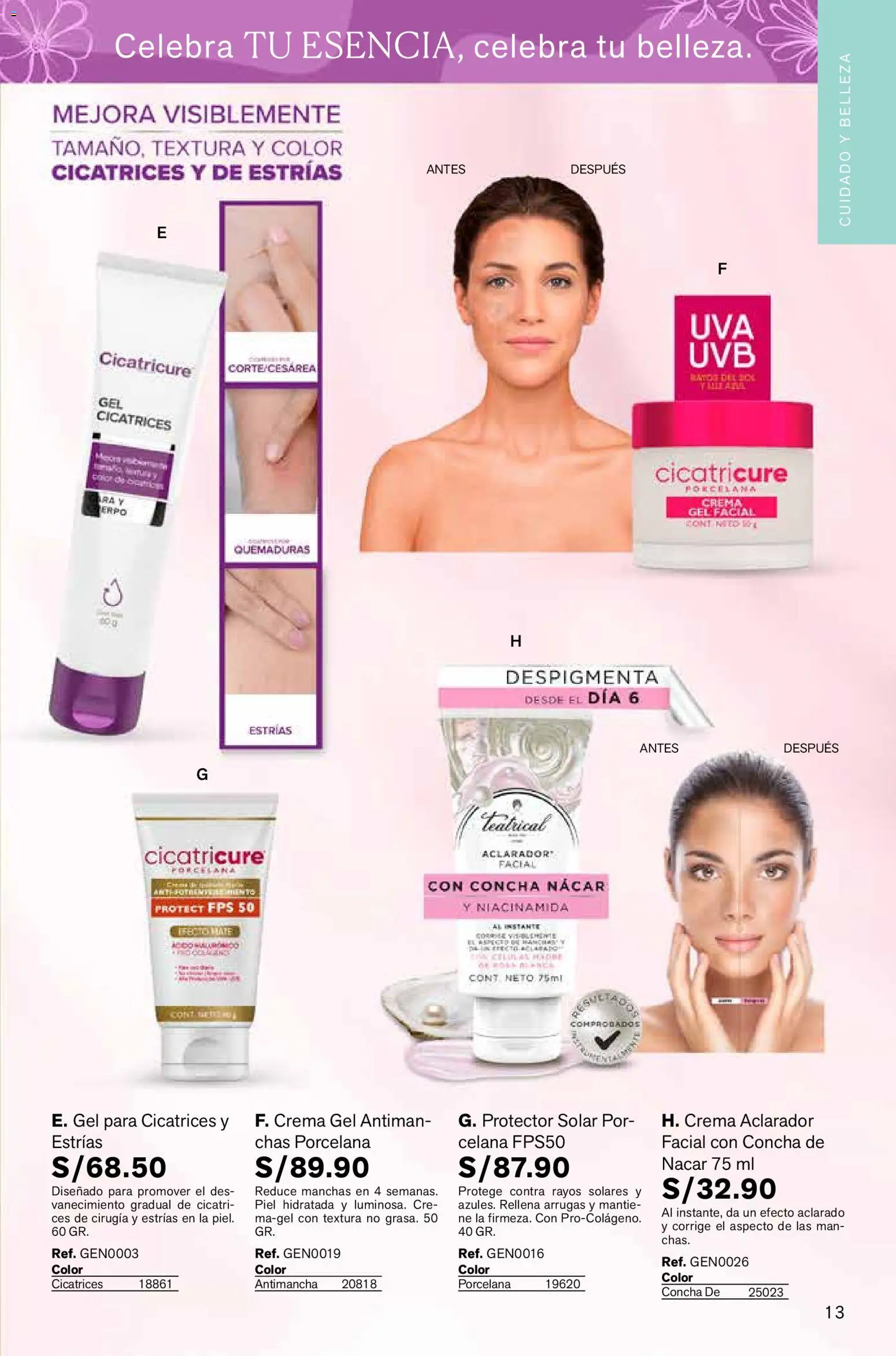 Catálogo Leonisa válido desde 06.03.2026 | Página: 13 | Productos: Protector solar, Crema