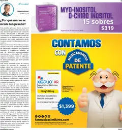 Vista previa de Farmacias Similares catálogo, nuevo folleto de la tienda, válido en México a partir del 01.03.2026 | Página: 7 | Productos: Caja, Tableta