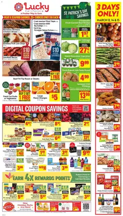 Preview of Lucky Supermarkets weekly ads valid from 11.03.2026