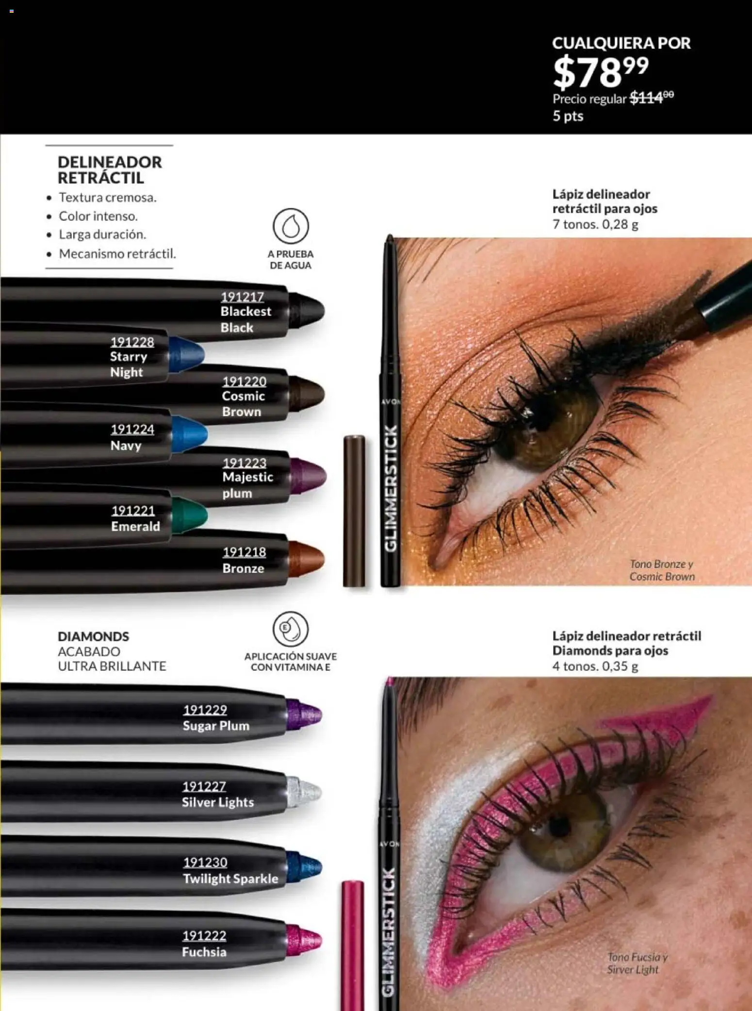 Nuevas ofertas de AVON válidas en toda la República Mexicana desde el 30.01.2026. ¡Encuentra las mejores ofertas en AVON campaña 3 2026! | Página: 27 | Productos: Agua, Delineador