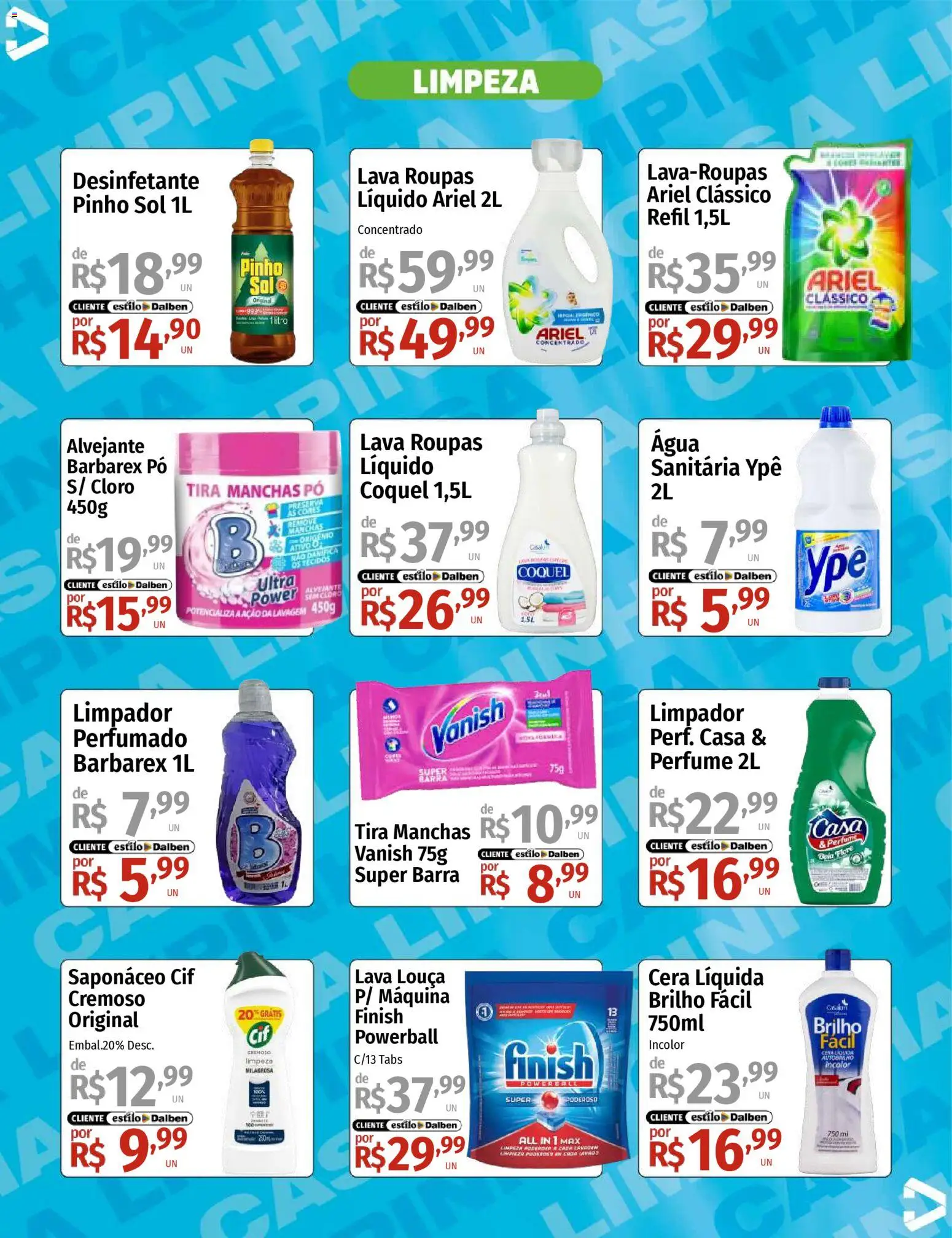 Supermercado Dalben Folheto - válido de 15.12.2025 | Página: 2 | Produtos: Perfume, Ariel, Alvejante, Cera