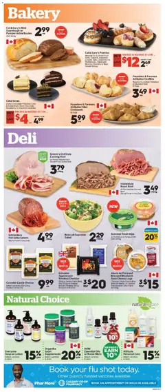 Preview of Calgary Co-op weekly flyer / circulaire from shop Calgary Co-op valid from 11.12.2025 | Page: 8 | Products: Cream, Salad, Bakery, Soap