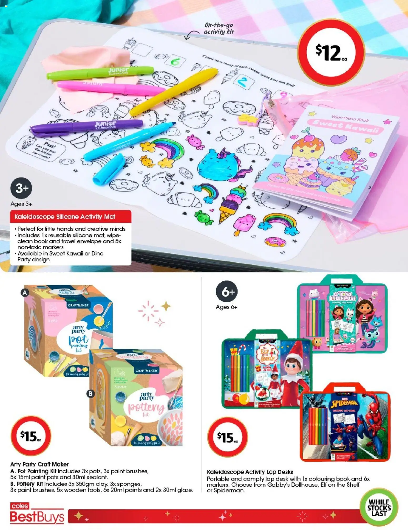 Coles catalogue - valid from 19.12.2025 | Page: 7 | Products: Shelf, Painting, Cream, Portable