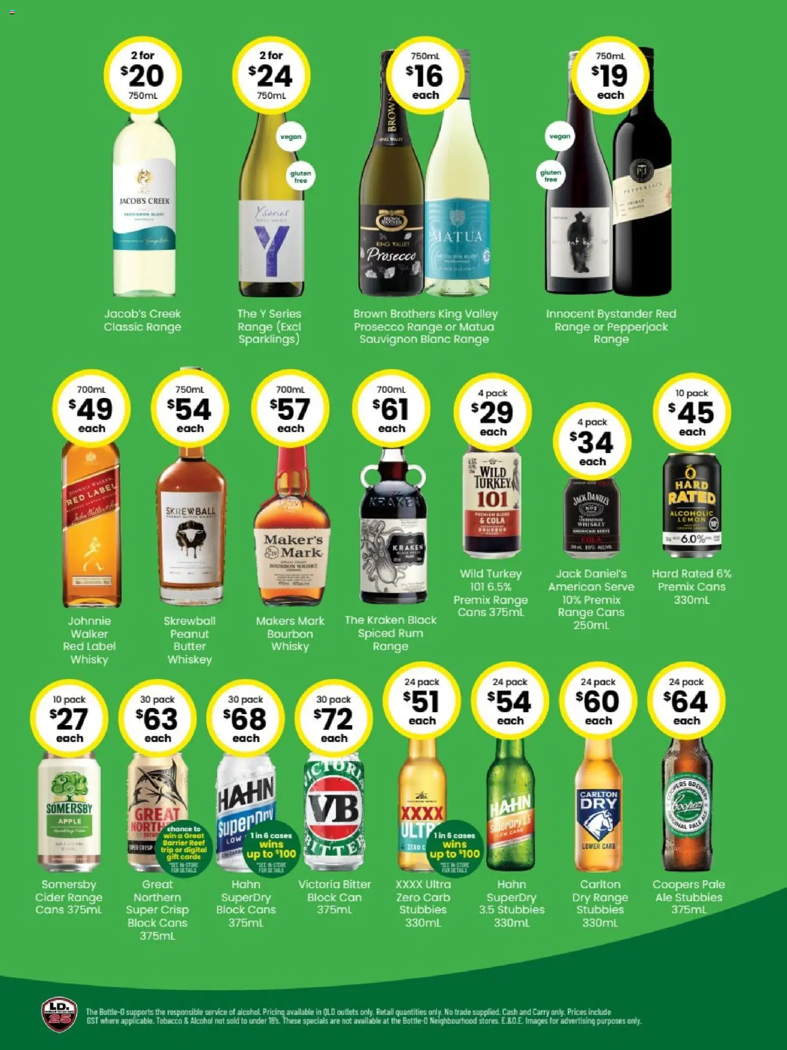 The Bottle-O catalogue - valid from 22.12.2025 | Page: 2 | Products: Whiskey, Rum, Lemon, Digital
