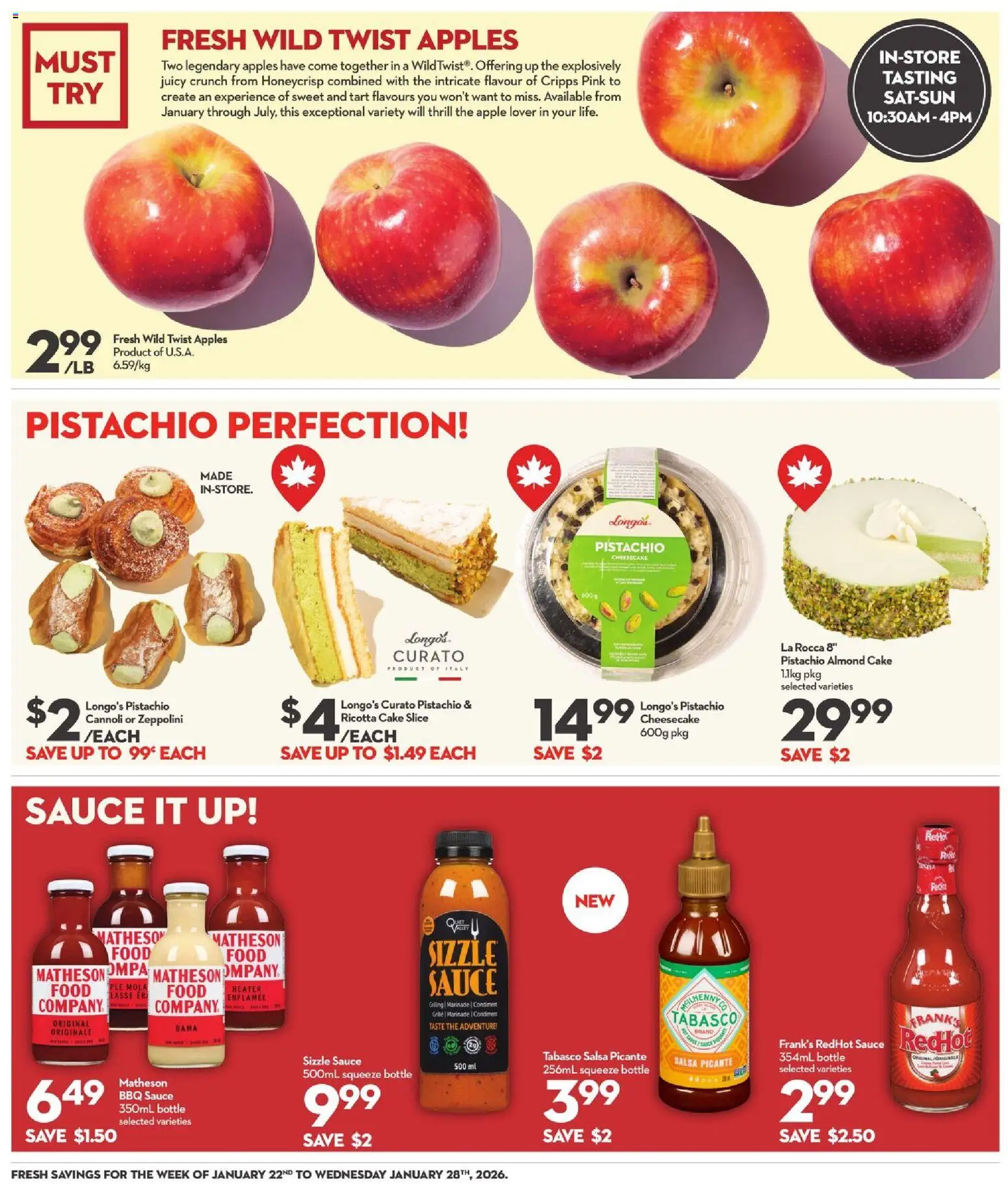 Longo's flyer valid from 22.01.2026 | Page: 19 | Products: Apples