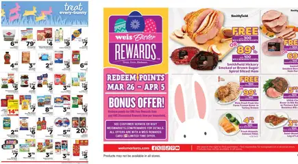 Preview of Weis weekly ads valid from 26.03.2026
