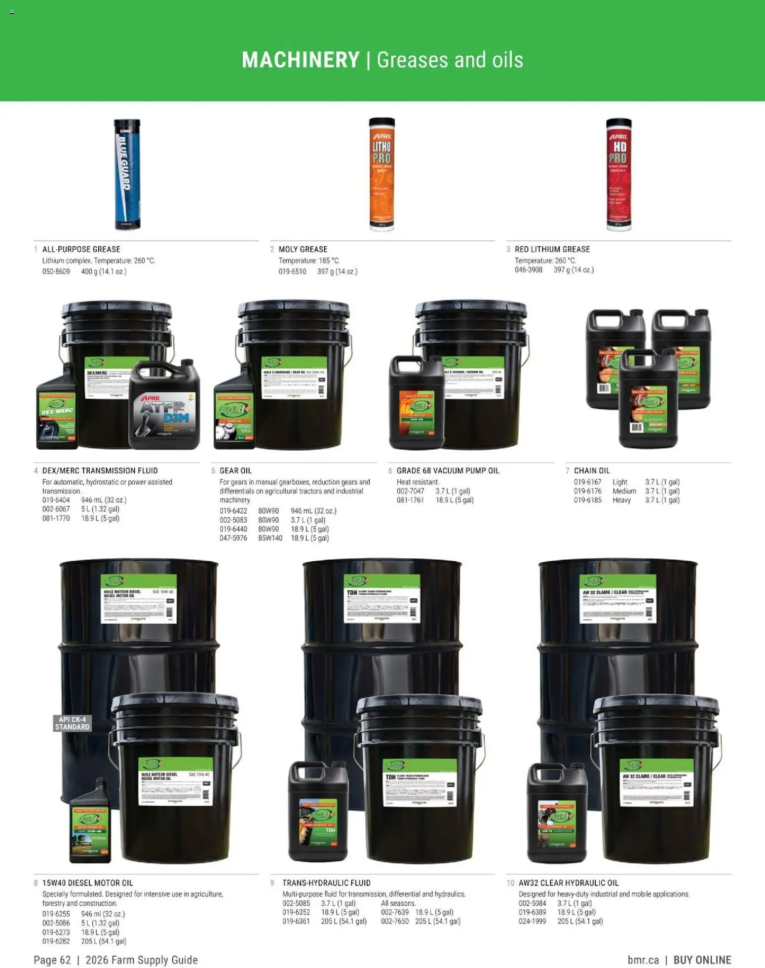 BMR flyer valid from 09.01.2026 | Page: 62 | Products: Oil