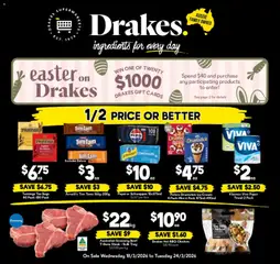 Preview of Drakes catalogue QLD - valid from 18.03.2026