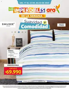 Ara - Imperdibles  de la semana -  Vista previa de la revista de la tienda Ara valido desde el 17.07.2025