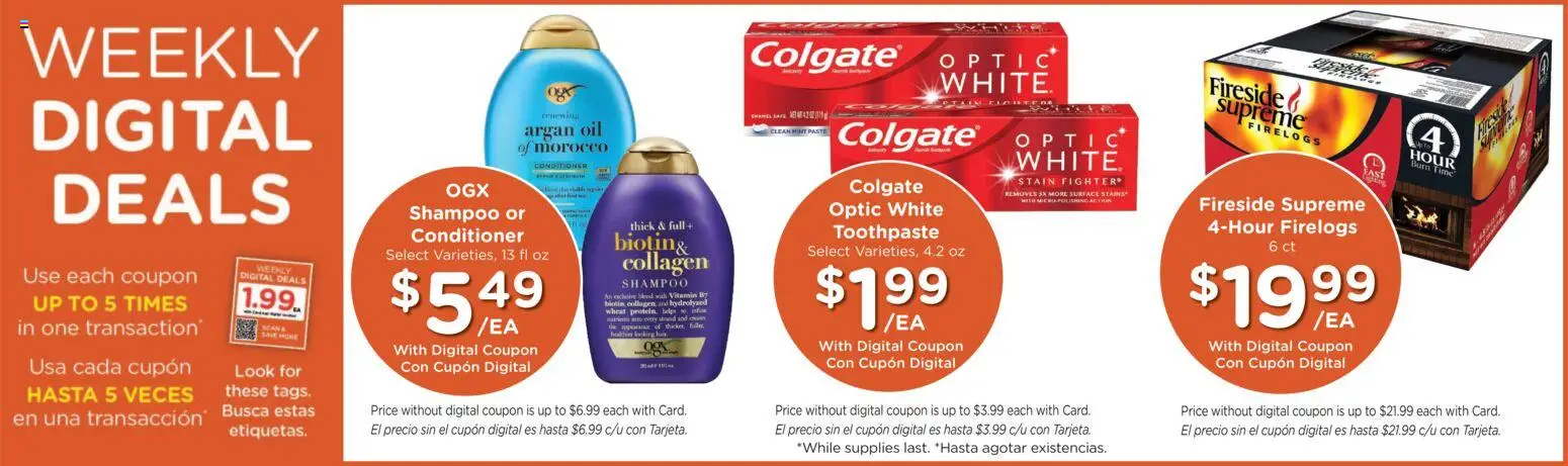 Ralphs Weekly Ad - valid from 02.01.2026 | Page: 3 | Products: Vitamin, Shampoo, Oil, Toothpaste