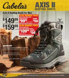 Preview of Cabela's weekly ads valid from 12.06.2025 | Page: 20 | Products: Hunting Boots, Boots