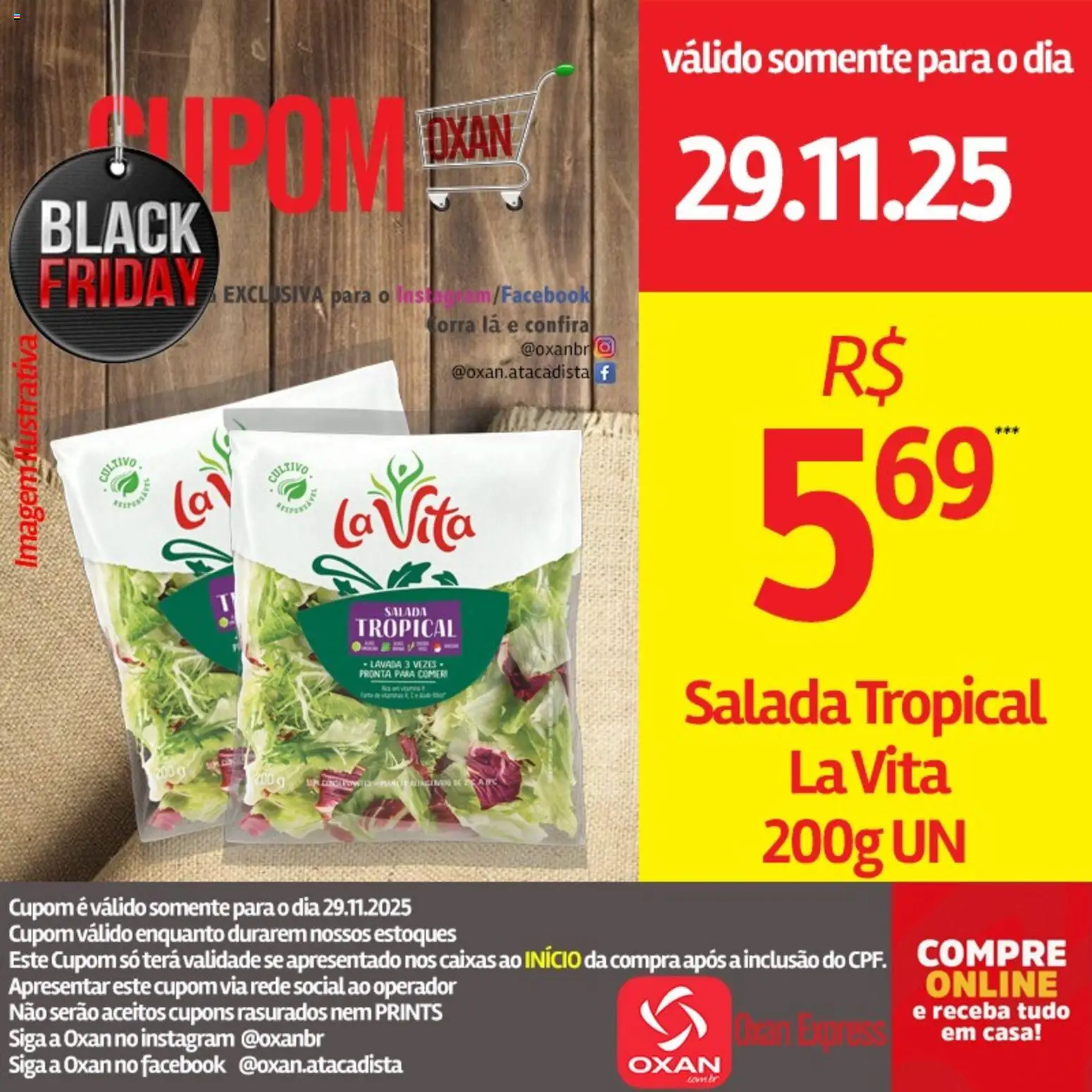 Oxan Atacadista Folheto - válido de 29.11.2025 | Página: 21 | Produtos: Salada