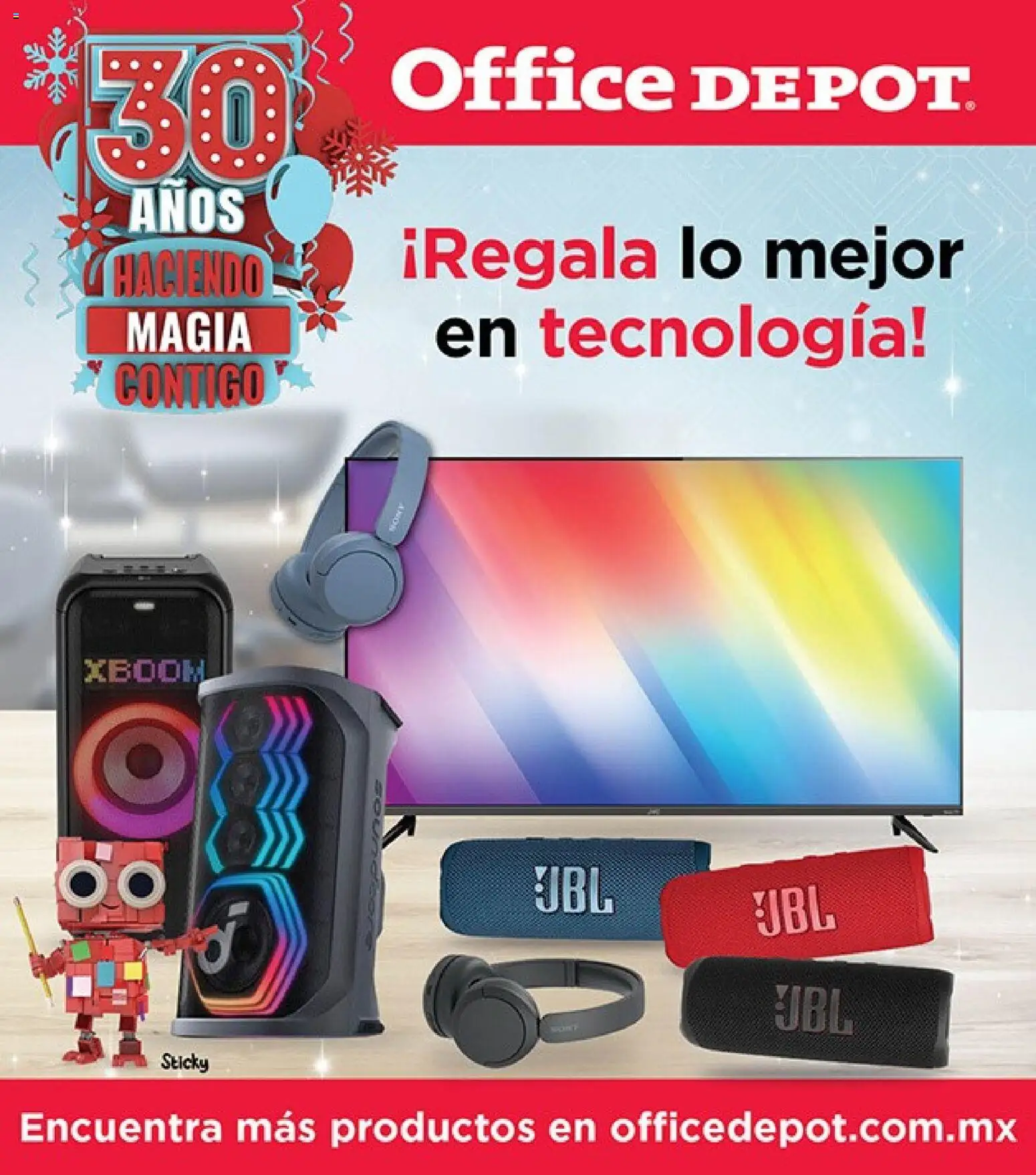 Nuevas ofertas de Office Depot válidas en toda la República Mexicana desde el 01.12.2025. ¡Encuentra las mejores ofertas en Office Depot catálogo! | Página: 1