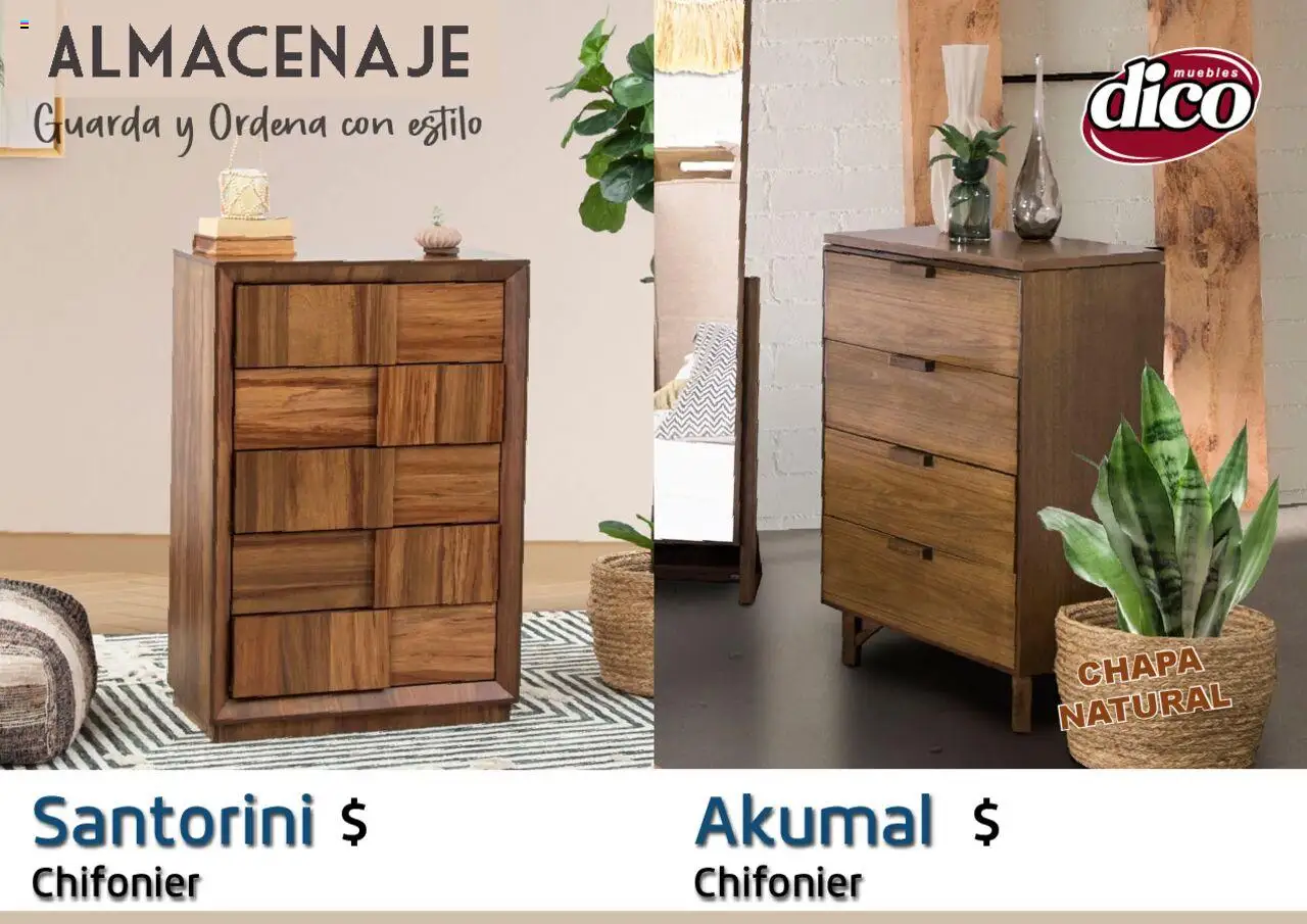 Nuevas ofertas de Muebles Dico válidas en toda la República Mexicana desde el 12.02.2025. ¡Encuentra las mejores ofertas en Muebles Dico catálogo Almacenaje! | Página: 52 | Productos: Chapa