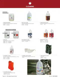 Preview of BMR - Agrizone Maple Sugaring Guide from shop BMR valid from 01.01.2026 | Page: 30 | Products: Gloves, Glasses, Detergent