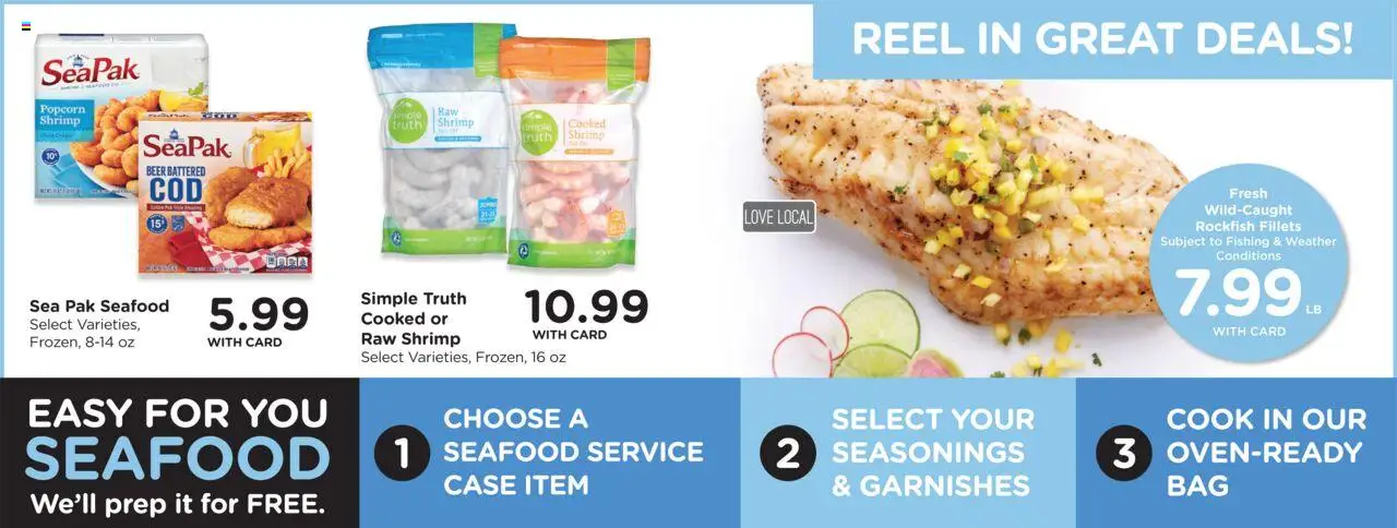 QFC Weekly Ad - OR - valid from 08.10.2025 | Page: 12 | Products: Beer, Seafood, Case, Oven