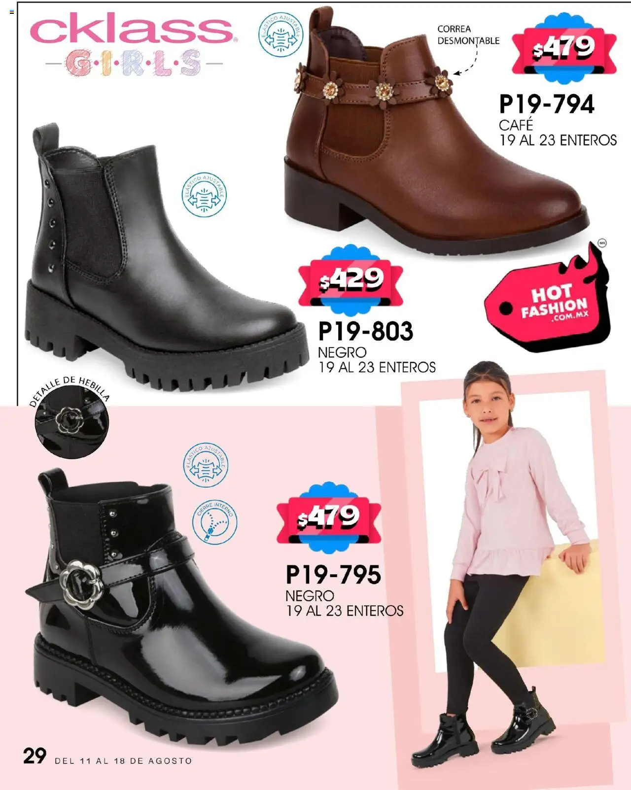 Nuevas ofertas de Cklass válidas en toda la República Mexicana desde el 11.08.2025. ¡Encuentra las mejores ofertas en Cklass - Catálogo Hot Fashion! | Página: 64 | Productos: Café, Hebilla