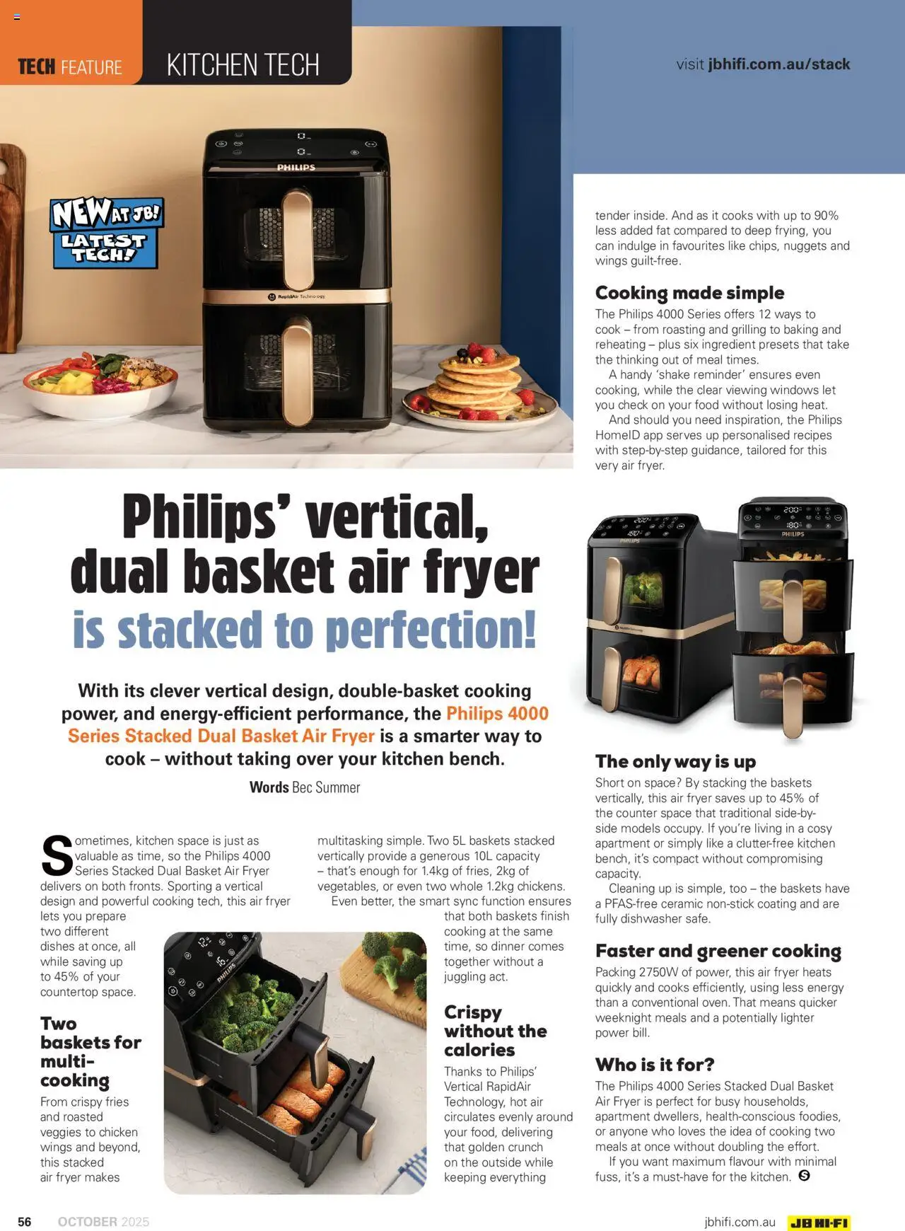JB Hi-Fi catalogue - valid from 01.10.2025 | Page: 56 | Products: Basket, Chicken, Dishwasher