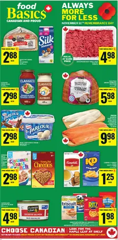 Preview of Food Basics - Cornwall from shop Food Basics valid from 06.11.2025