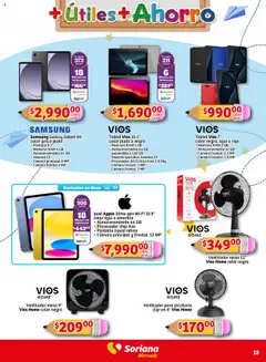 Nuevas ofertas de Soriana válidas en toda la República Mexicana desde el 14.08.2025. ¡Encuentra las mejores ofertas en Soriana - Más Útiles más Ahorro Mercado Nacional! | Página: 18