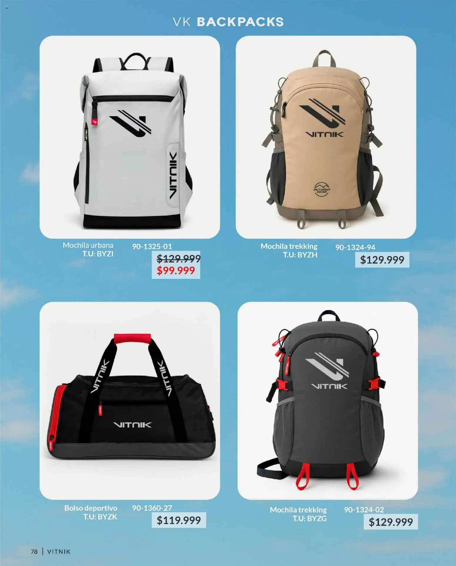 Vitnik - Folleto │ válido desde el 03.12.2025 | Página: 78 | Productos: Bolso, Mochila