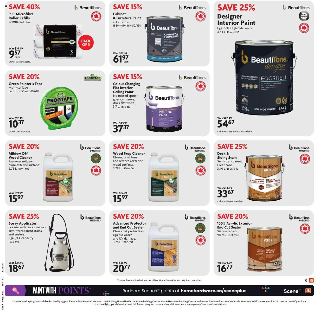 Home Hardware flyer valid from 11.09.2025 | Page: 4 | Products: Cabinet, Coat