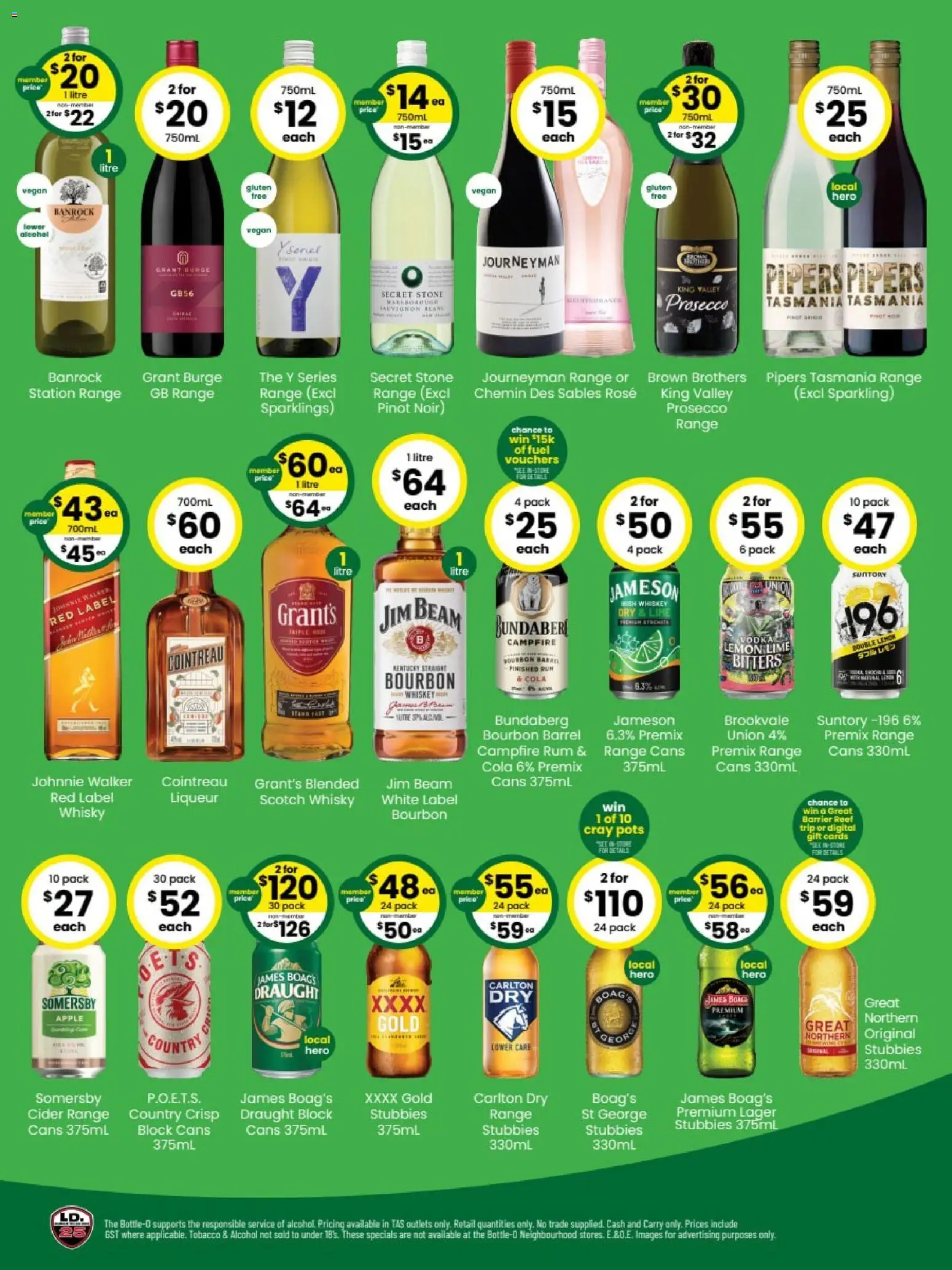 The Bottle-O catalogue - valid from 24.11.2025 | Page: 2 | Products: Ham, Rum, Scotch, Lime