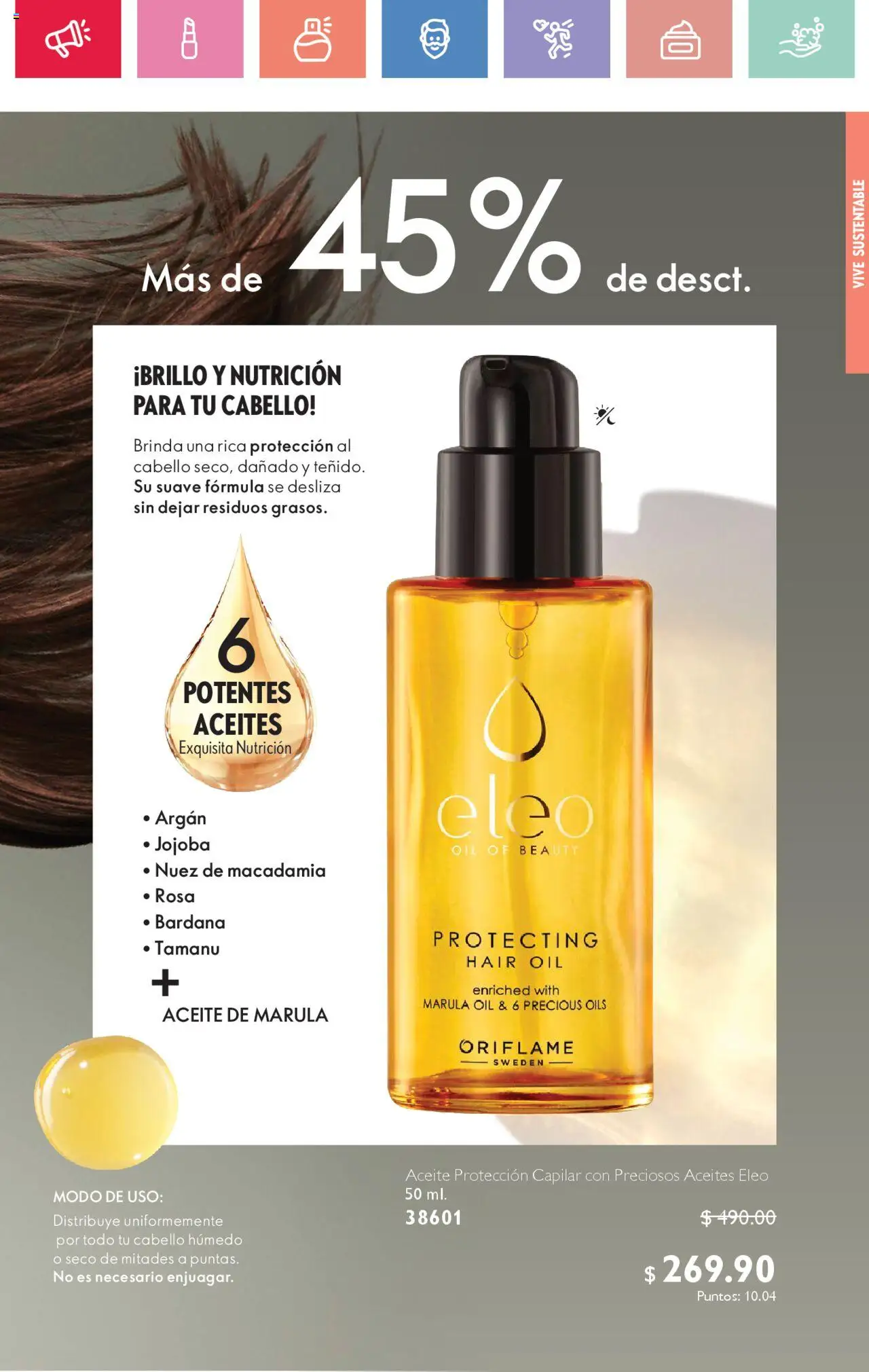 Nuevas ofertas de Oriflame válidas en toda la República Mexicana desde el 02.08.2025. ¡Encuentra las mejores ofertas en Oriflame - Campaña 11 2025! | Página: 23 | Productos: Aceite, Nuez