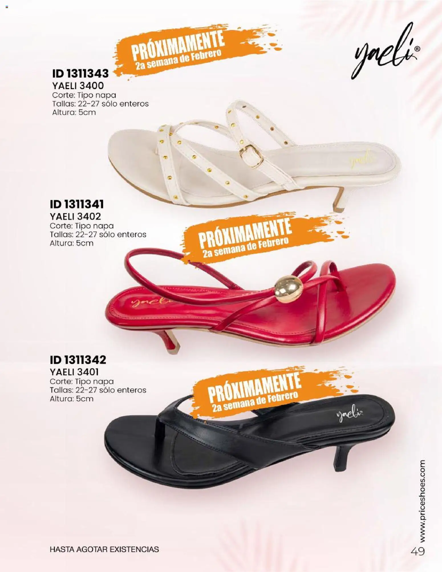 Nuevas ofertas de Price Shoes válidas en toda la República Mexicana desde el 31.01.2026. ¡Encuentra las mejores ofertas en Price Shoes Catálogo Sandalias ! | Página: 49