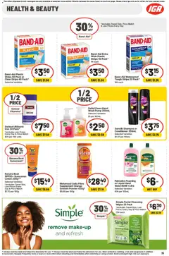 Preview of IGA Catalogue  - valid from 18.02.2026 | Page: 44 | Products: Shampoo, Sunscreen, Lotion, Sunglasses
