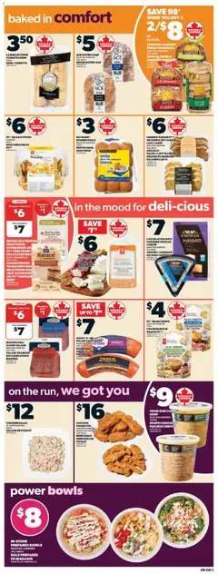 Preview of Valu Mart weekly flyer from shop Valu Mart valid from 11.12.2025 | Page: 6 | Products: Salad, Cheese, Salami, Chicken