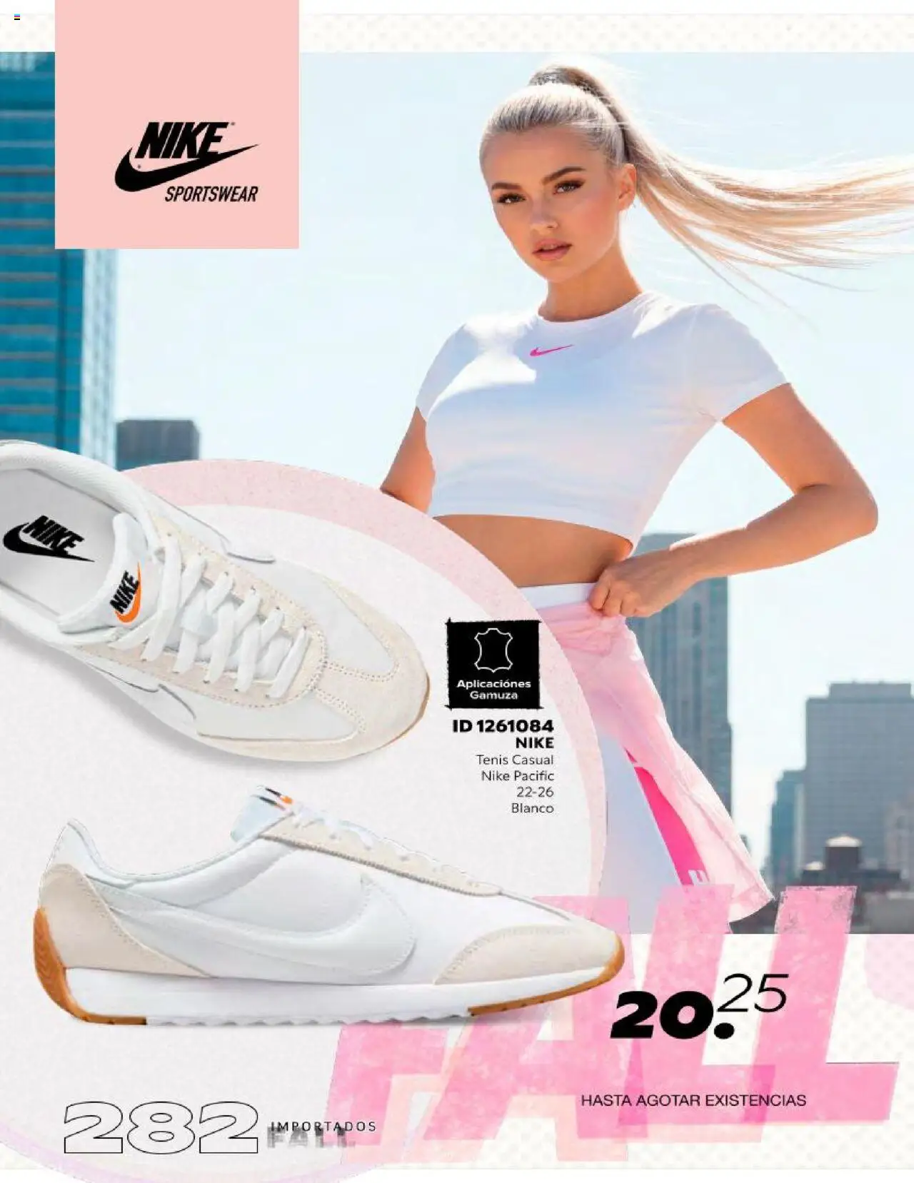 Nuevas ofertas de Price Shoes válidas en toda la República Mexicana desde el 18.10.2025. ¡Encuentra las mejores ofertas en Price Shoes catálogo Fall Importados segunda! | Página: 282 | Productos: Tenis, Gamuza