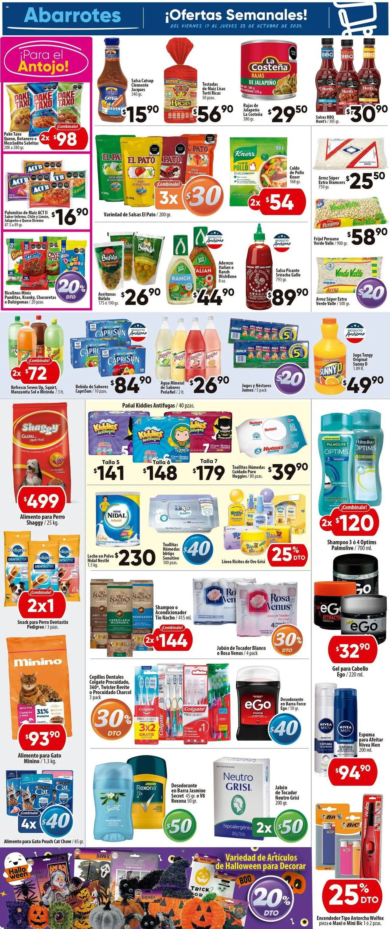 Nuevas ofertas de Calimax válidas en toda la República Mexicana desde el 17.10.2025. ¡Encuentra las mejores ofertas en Calimax folleto Tijuana! | Página: 5 | Productos: Cepillo, Queso, Catsup, Polvo