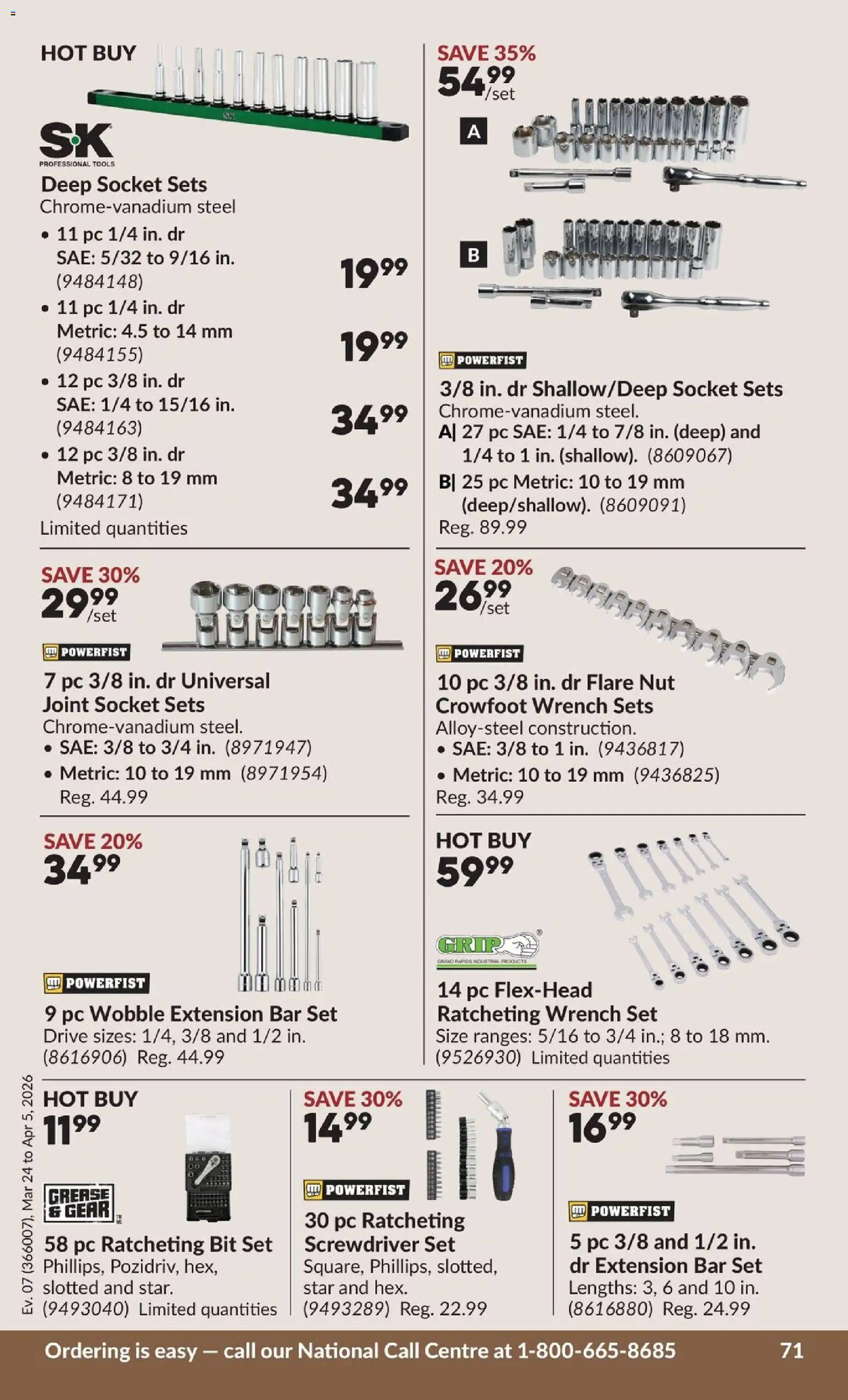 Princess Auto flyer valid from 24.03.2026 | Page: 79 | Products: PC, Socket