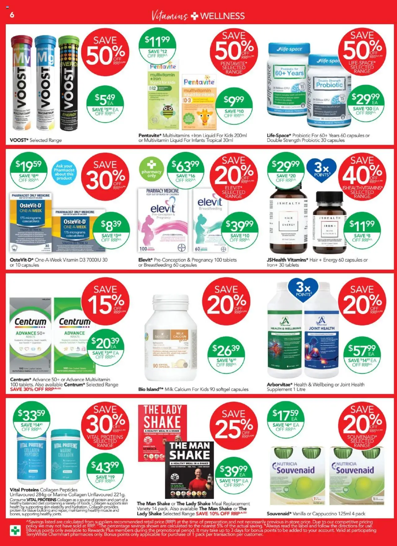 Terry White catalogue - valid from 21.08.2025 | Page: 10 | Products: Milk, Collagen, Iron, Tablets