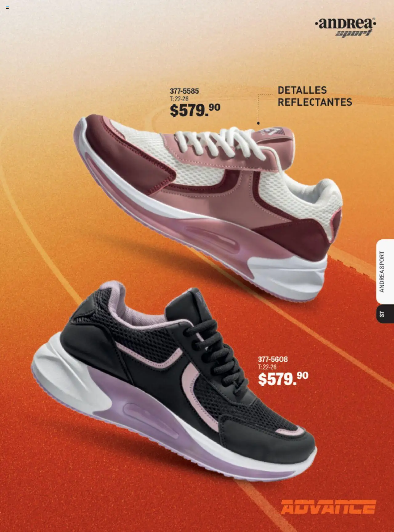 Nuevas ofertas de Andrea válidas en toda la República Mexicana desde el 13.08.2025. ¡Encuentra las mejores ofertas en Andrea - Catálogo Andrea Sport! | Página: 34
