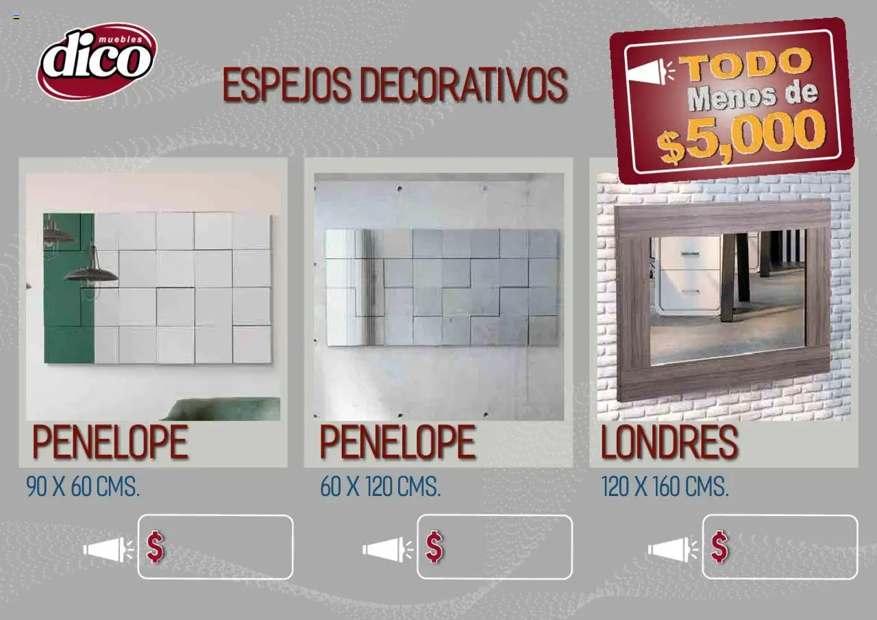 Nuevas ofertas de Muebles Dico válidas en toda la República Mexicana desde el 12.02.2025. ¡Encuentra las mejores ofertas en Muebles Dico catálogo Todo Menos! | Página: 90