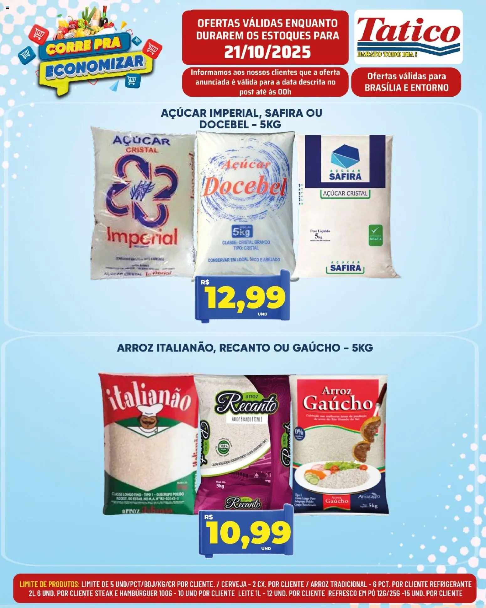 Tatico Folheto - válido de 22.10.2025 | Página: 18 | Produtos: Refresco, Hambúrguer, Açúcar, Refrigerante