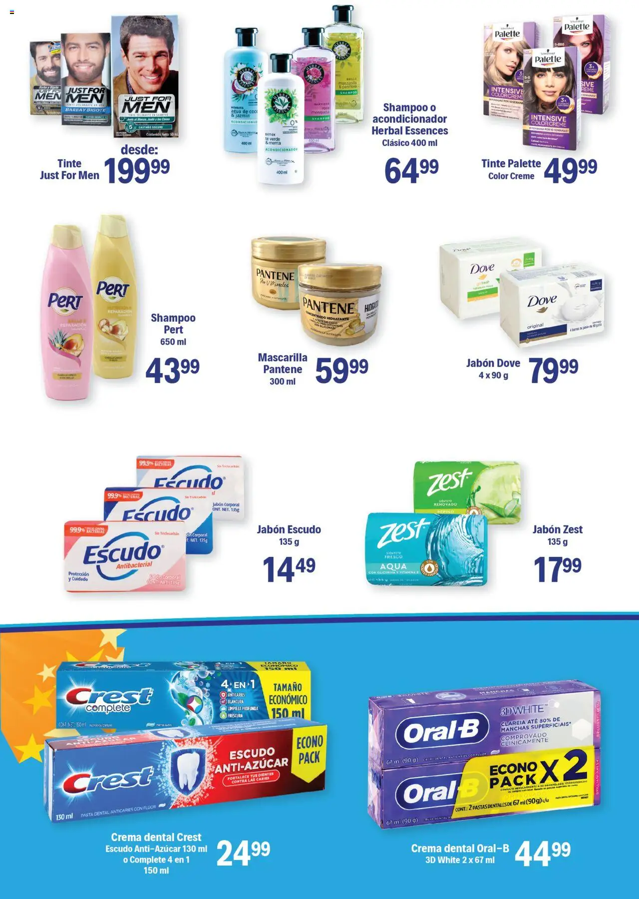 Nuevas ofertas de S-Mart válidas en toda la República Mexicana desde el 17.10.2025. ¡Encuentra las mejores ofertas en S-Mart folleto Ofertas de Feria Monterrey! | Página: 4 | Productos: Crema, Brillo, Té, Mascarilla