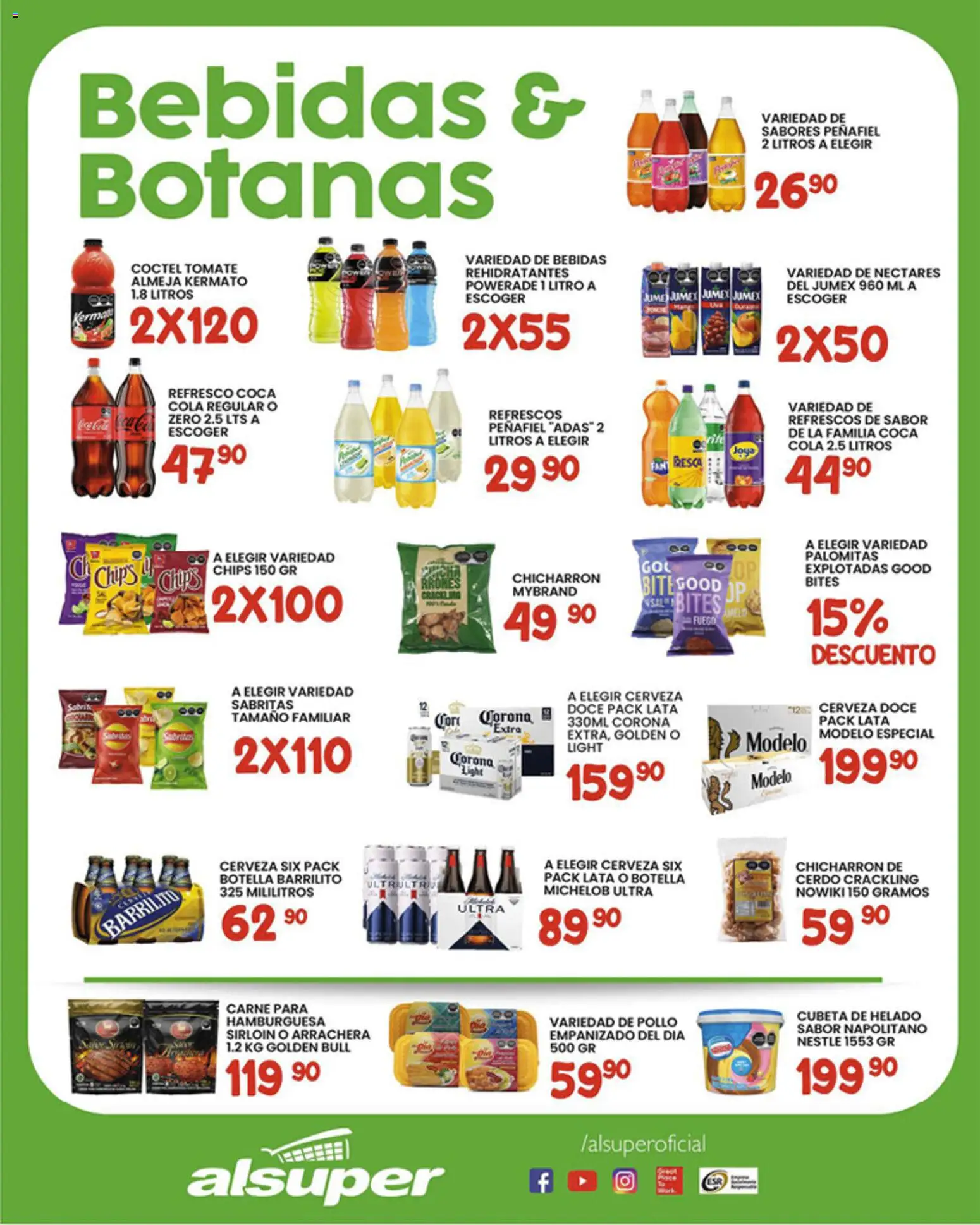 Nuevas ofertas de Alsuper válidas en toda la República Mexicana desde el 06.02.2026. ¡Encuentra las mejores ofertas en Alsuper folleto Laguna! | Página: 3