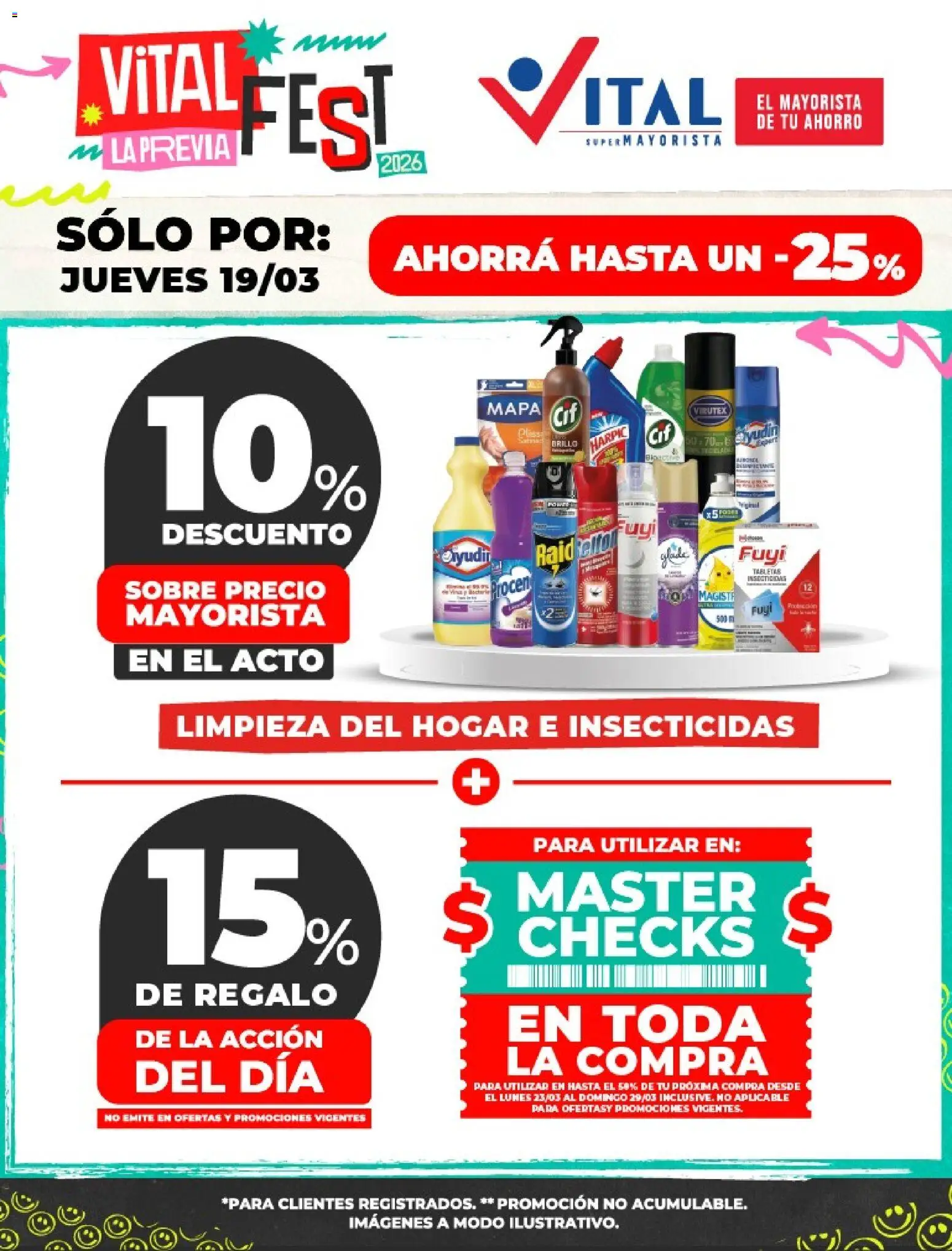 Vital - Sólo por │ válido desde el 19.03.2026 | Página: 3 | Productos: Sobre, Brillo