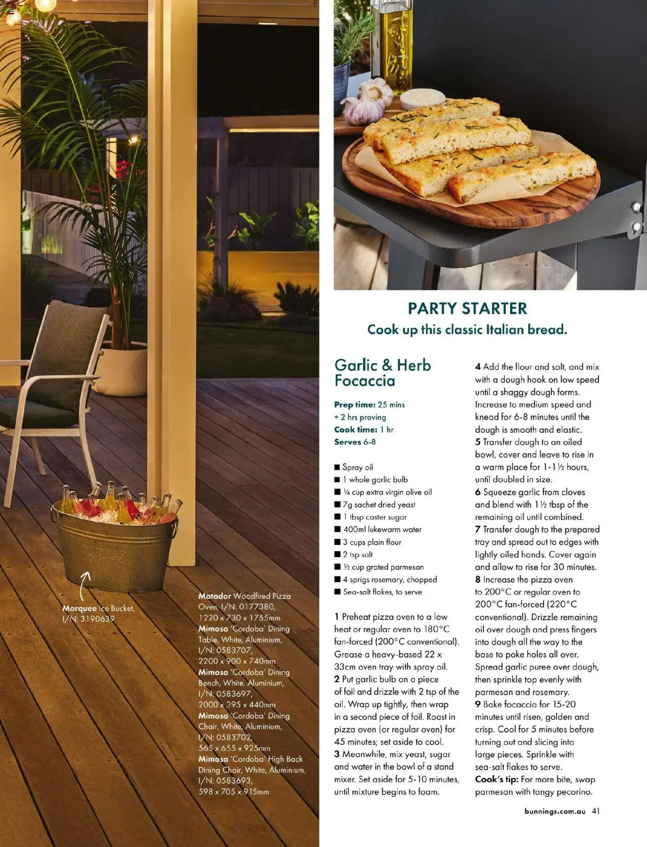 Bunnings Warehouse catalogue - valid from 25.08.2025 | Page: 41 | Products: Pizza, Garlic, Bulb, Press